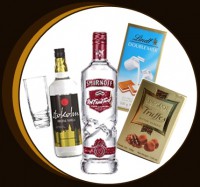 Cesta Double Vodka II - Somente São Paulo - Capital - Indisponível